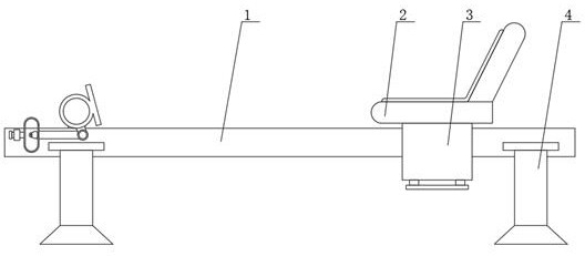 Training device for ankle sprain-prevention exercise and sprain rehabilitation