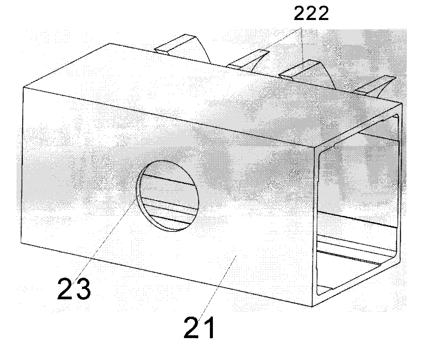 Male sleeve and female sleeve for bed frame