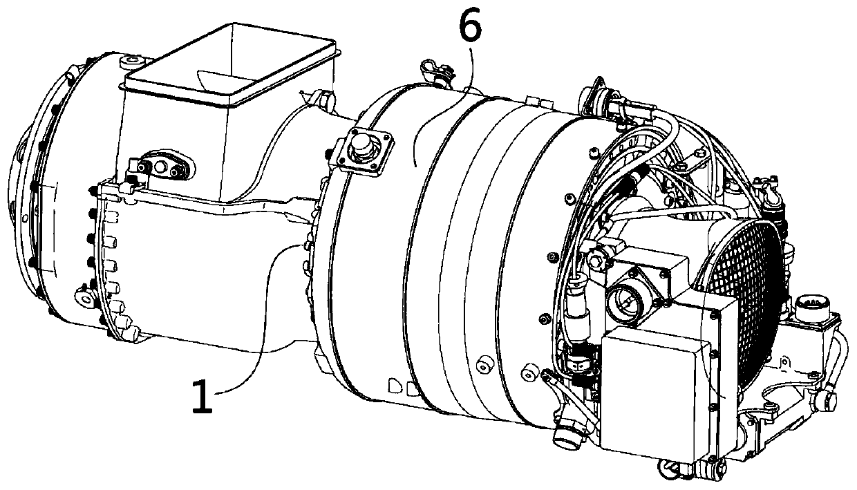 Fuel system for gas turbine starter