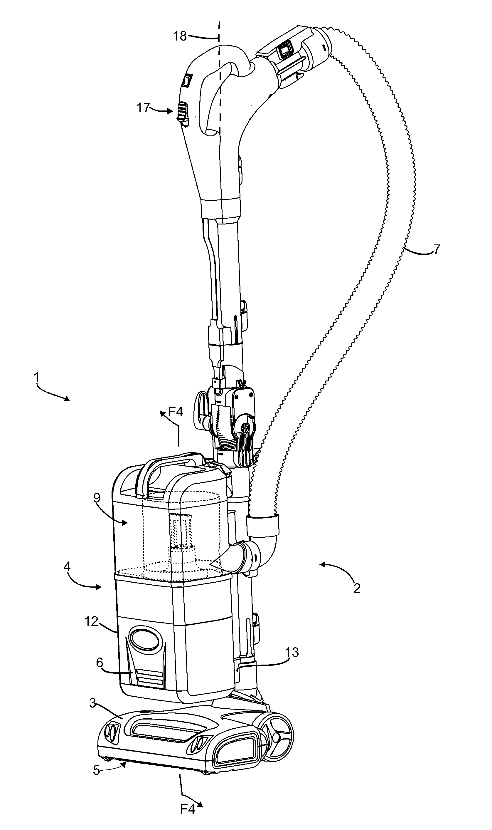 Cyclone such as for use in a surface cleaning apparatus