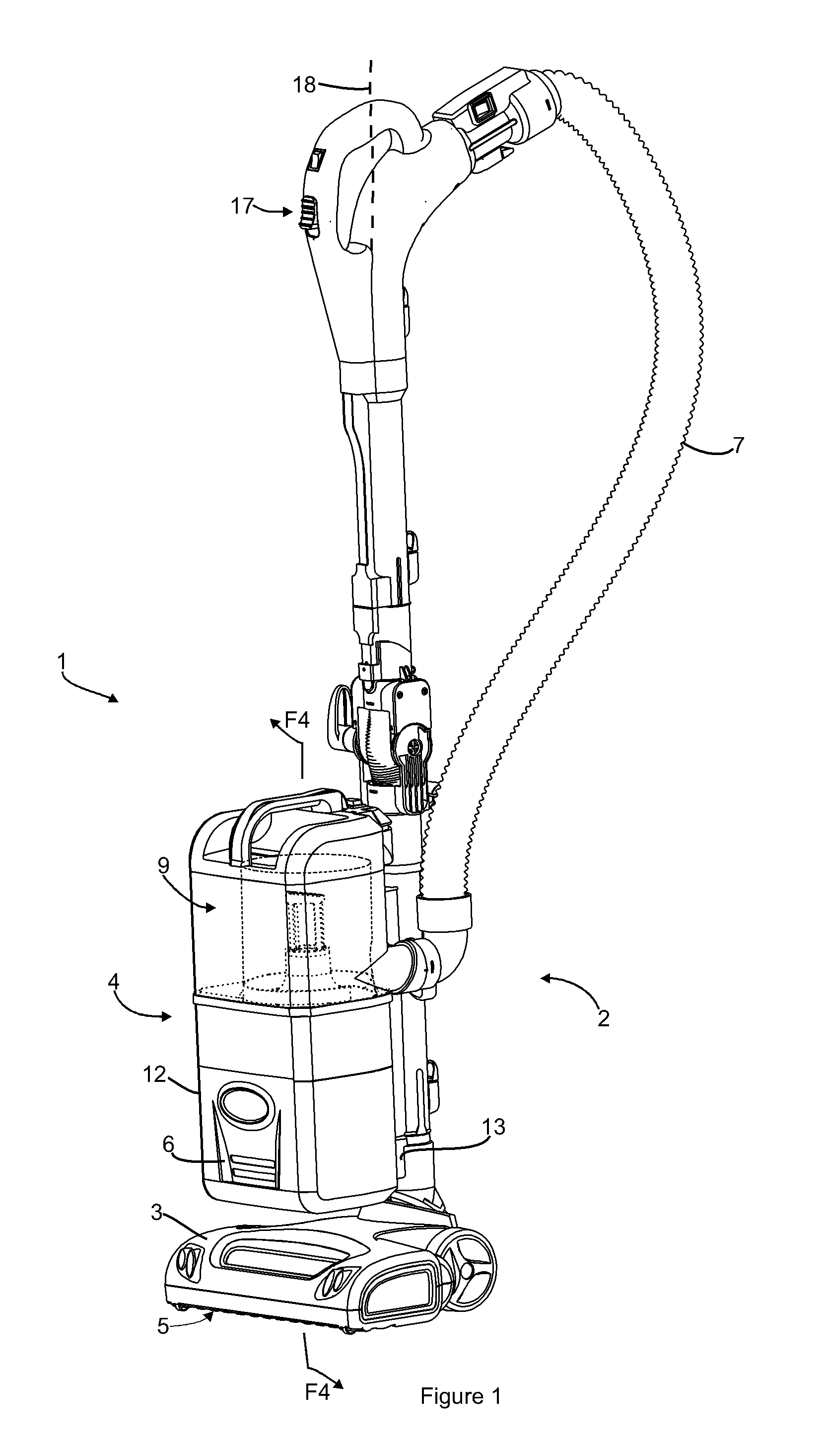 Cyclone such as for use in a surface cleaning apparatus