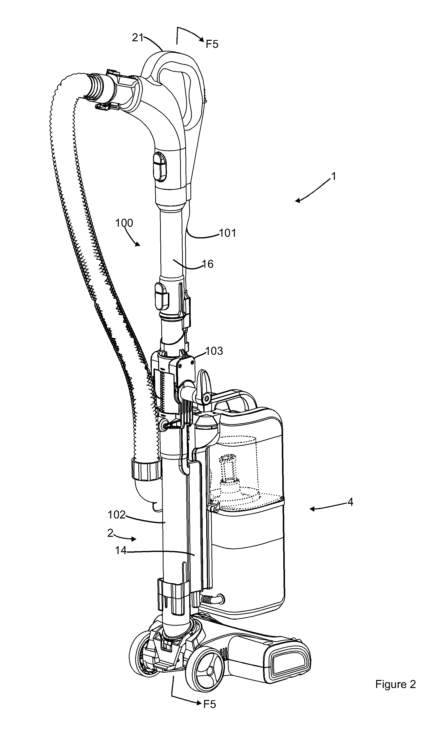 Cyclone such as for use in a surface cleaning apparatus