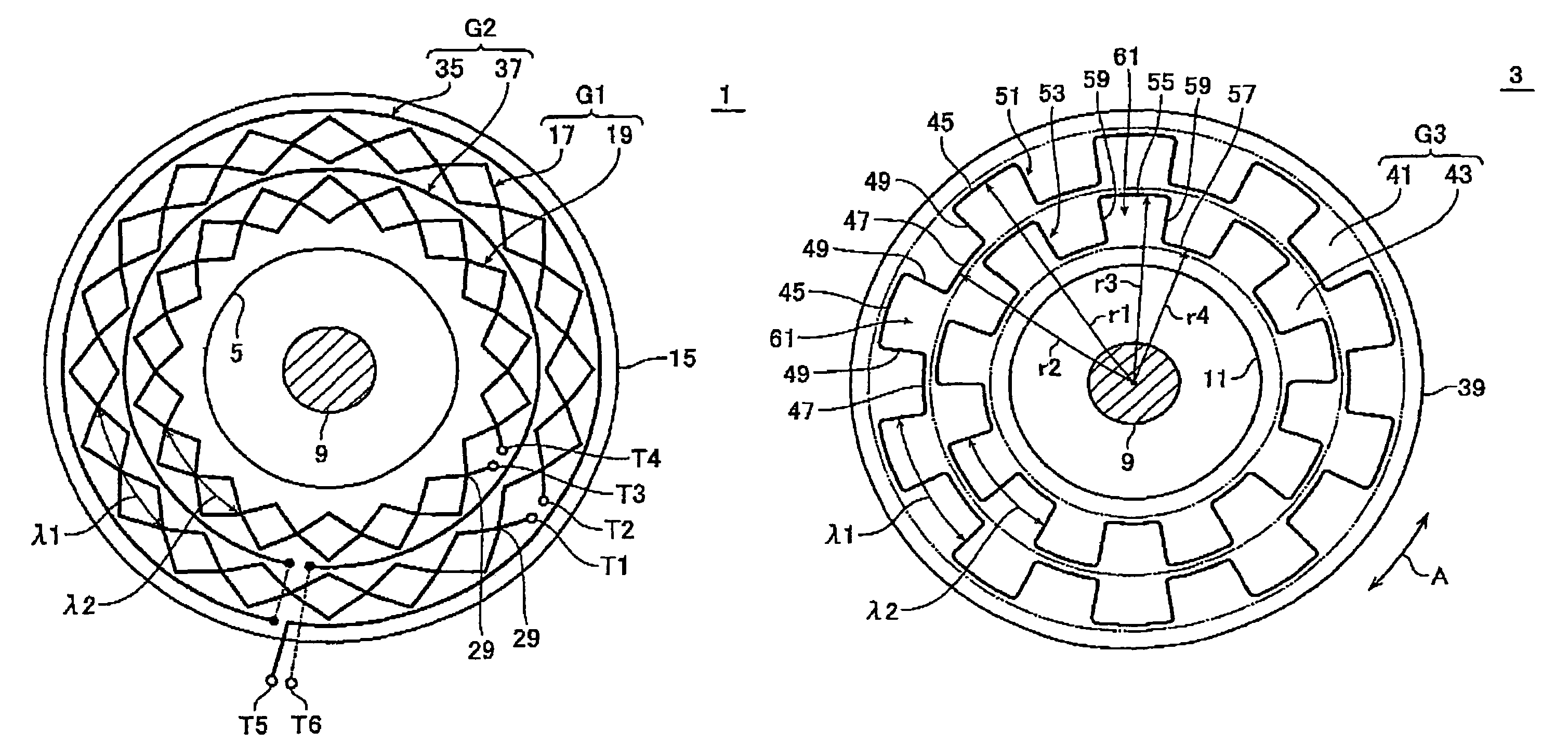 Absolute rotary encoder and micrometer