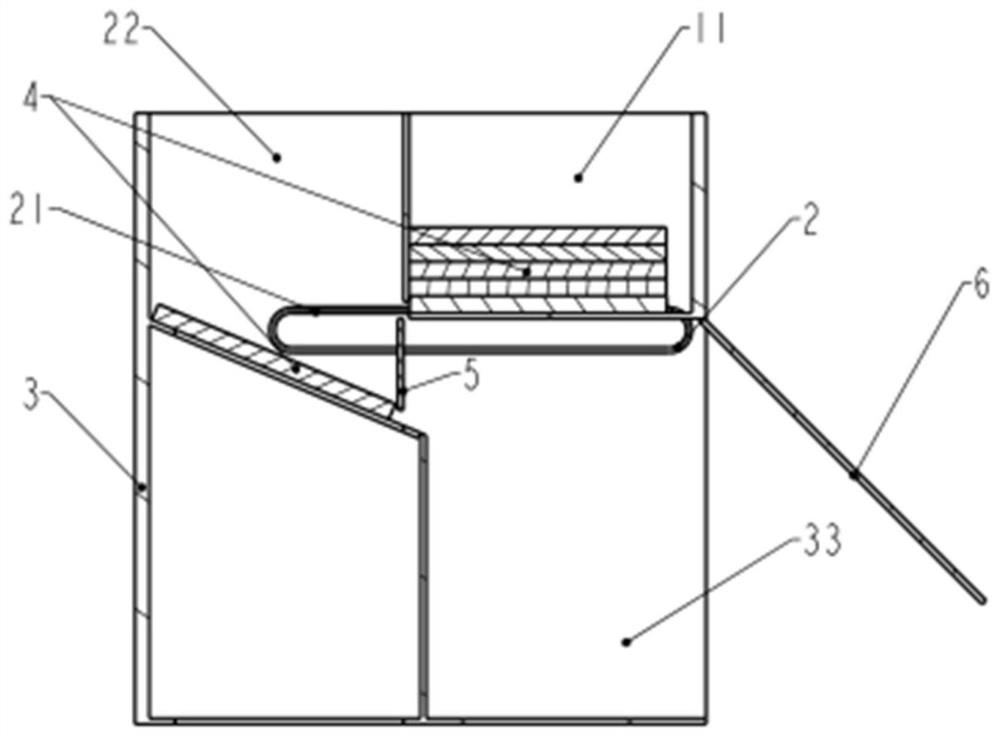 Refrigerator air duct fresh-keeping box and method for renewing activated carbon sheets