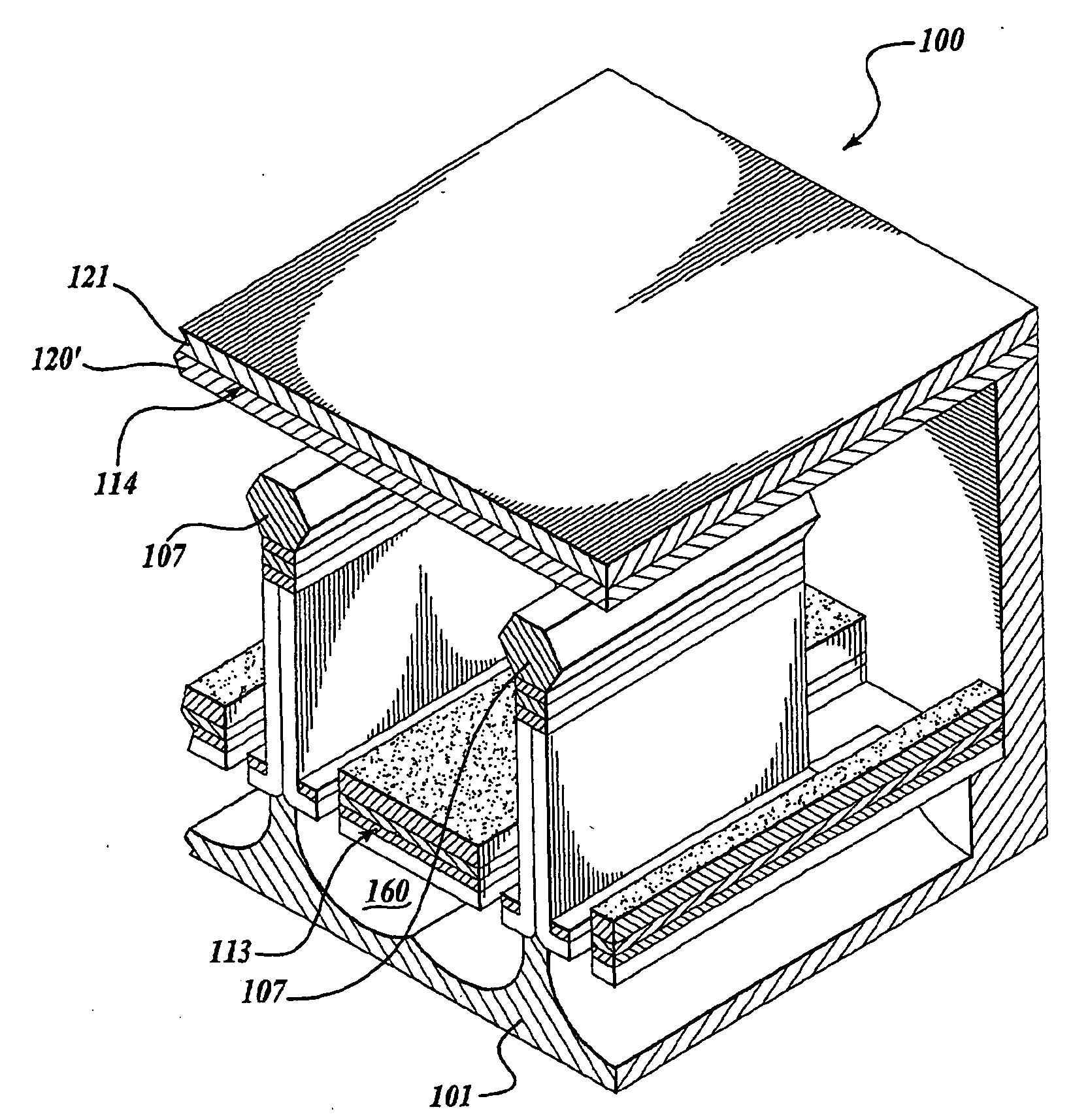 Solid state vacuum devices and method for making the same