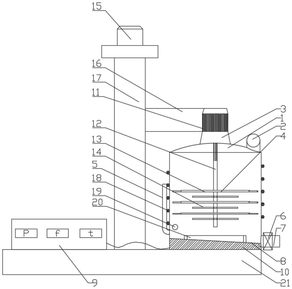 Preparation device of dispersed-phase emulsified oil with ultrafine particle size