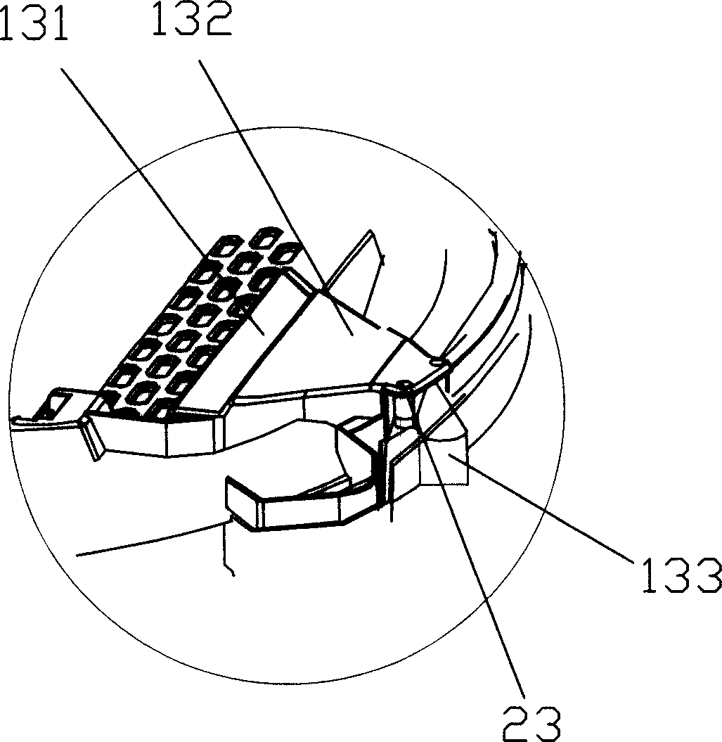 Method for washing clothes under sprinkling internal circulation and washing machine