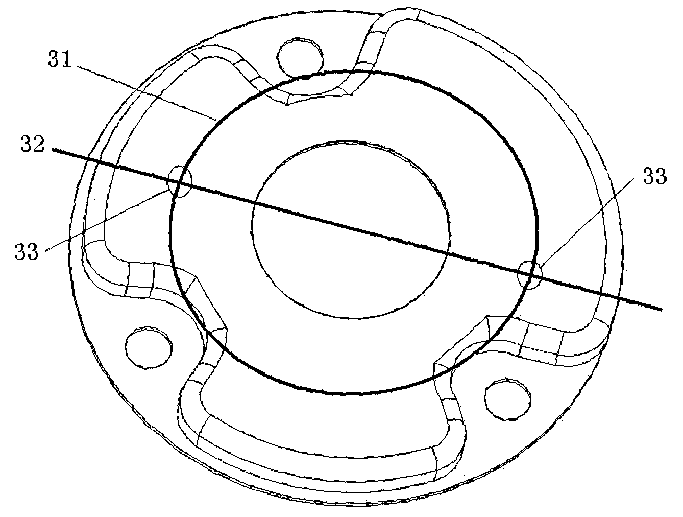 Silencer for reducing oil circulation rate of compressor