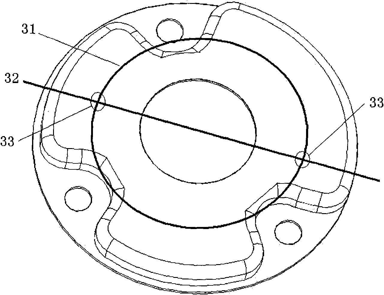 Silencer for reducing oil circulation rate of compressor