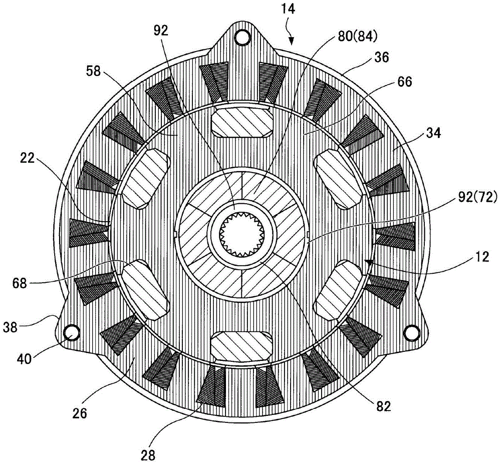 Hybrid Excitation Rotary Electric Machine