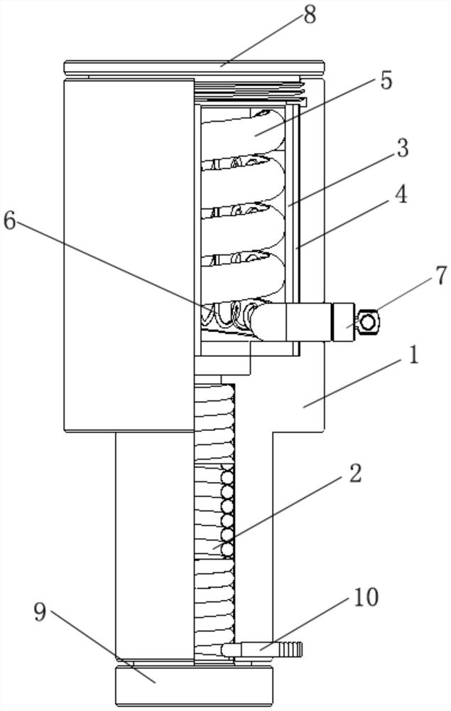 A microtube extrusion temperature control device