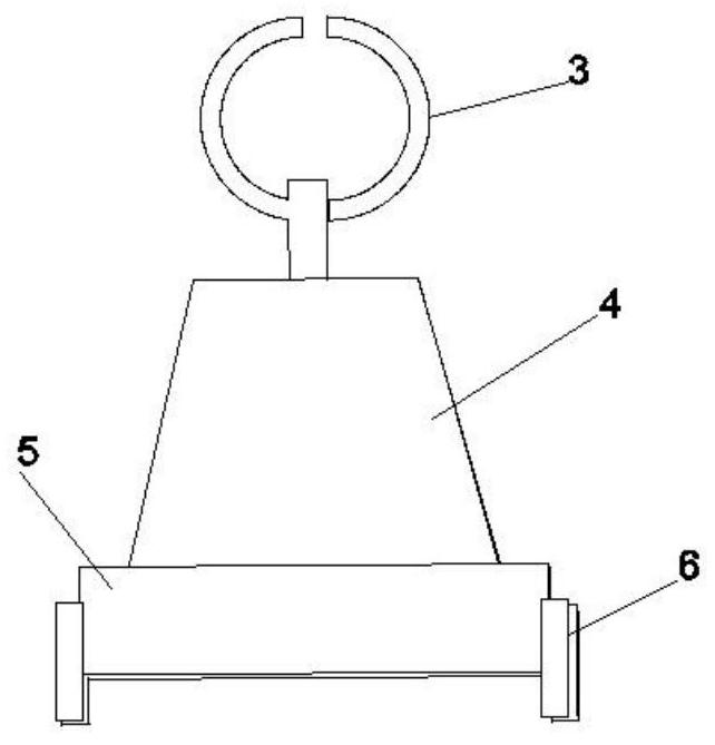 An automatic connection device for towing cables for unmanned tugboats