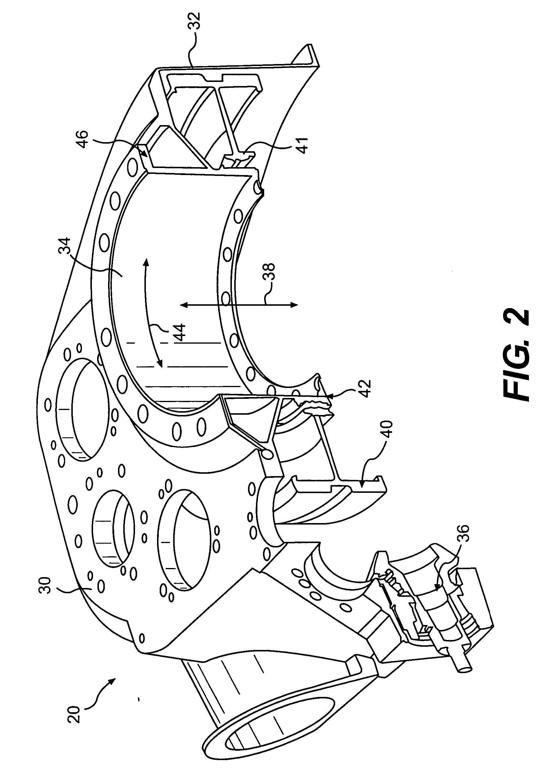 Braid construction to match coefficients of thermal expansion for composite transmission housings