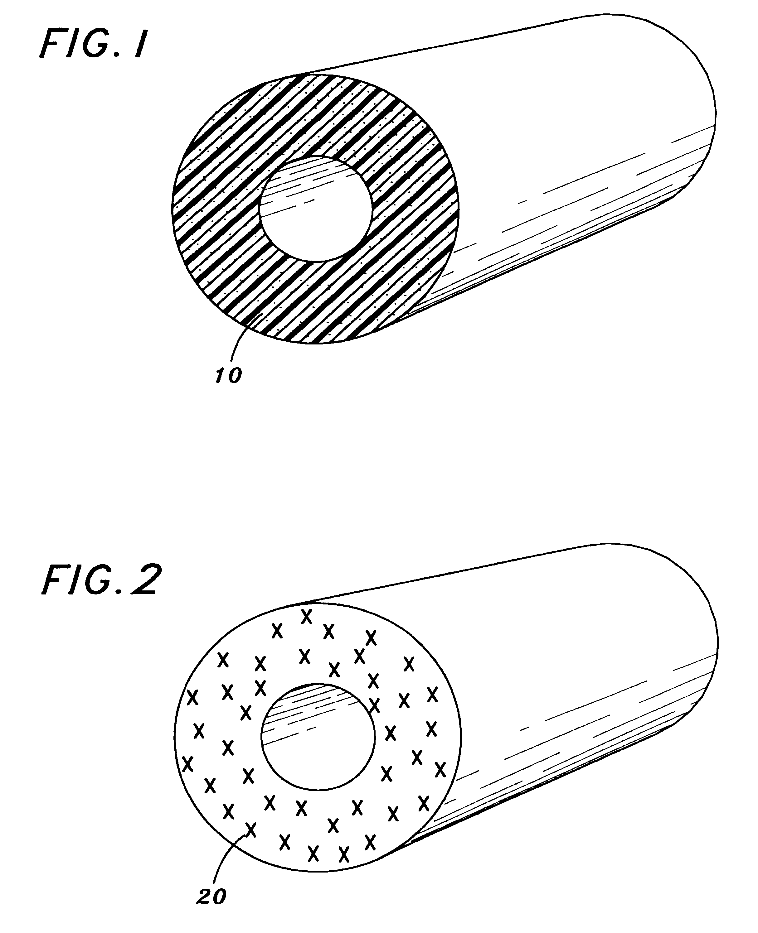 Sensorially active substance embedded in plastic