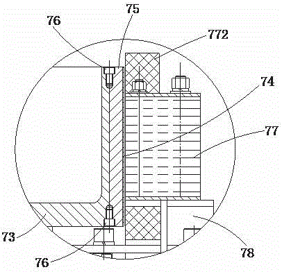 Arc-shaped motor-driven numerical control electric screw press