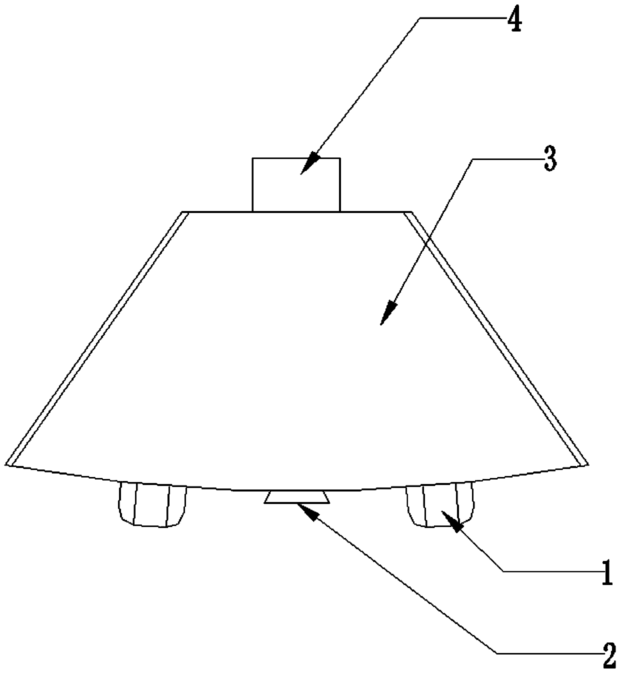 Mobile gas pipeline detection device