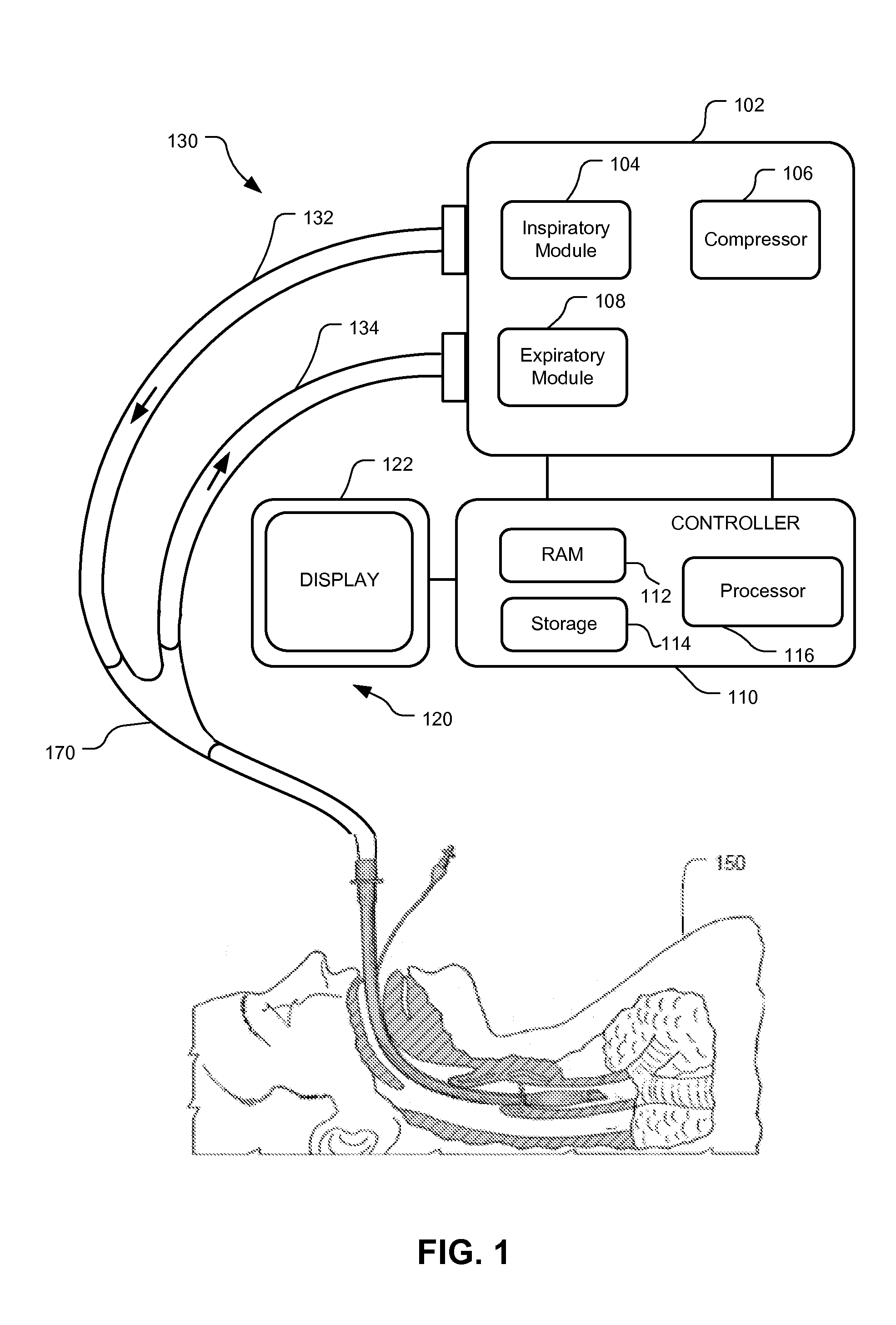 Visual Indication Of Alarms On A Ventilator Graphical User Interface