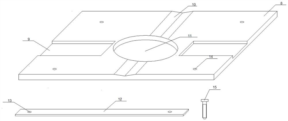 Brinell hardness indentation diameter measurement auxiliary device