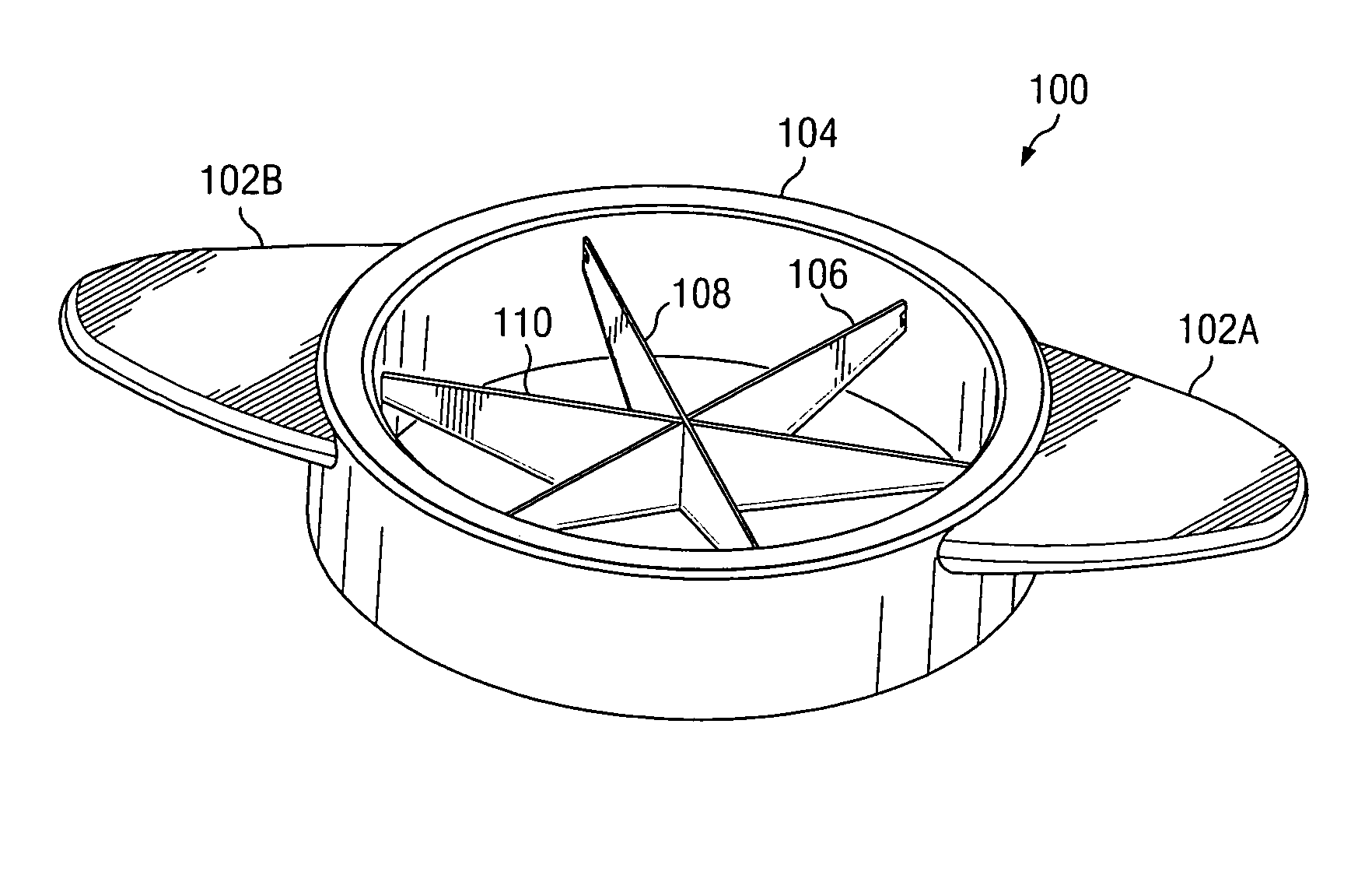 Apparatus for slicing fruit and other items