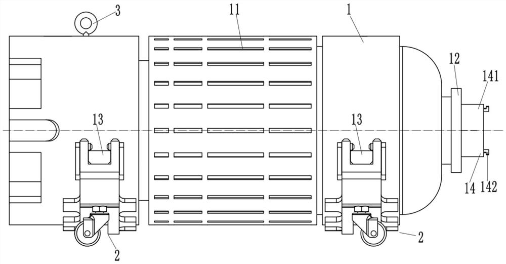 Water pump capable of being quickly transferred for fire prevention