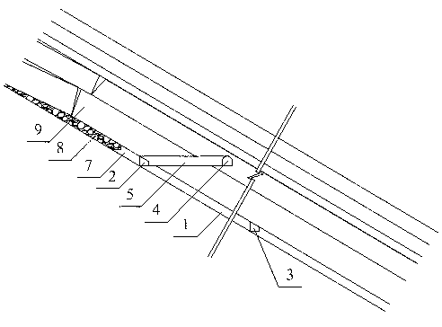 Arrangement method for precracking roof for roof-cutting roadway