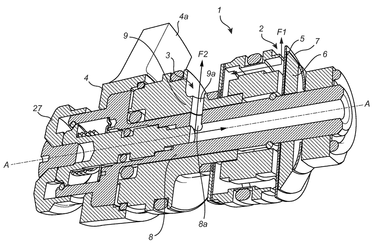 Flow adjusting device