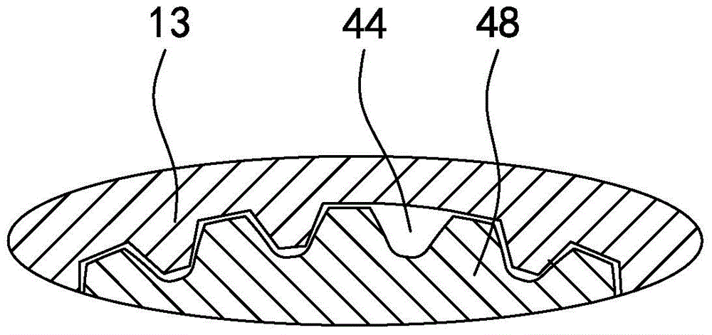 Double-clutch lubricating structure for double-clutch gear box