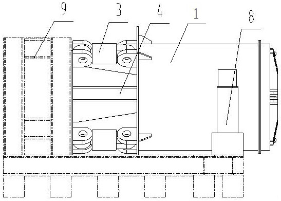 Shield tail brush dynamic sealing performance testing device and testing method thereof