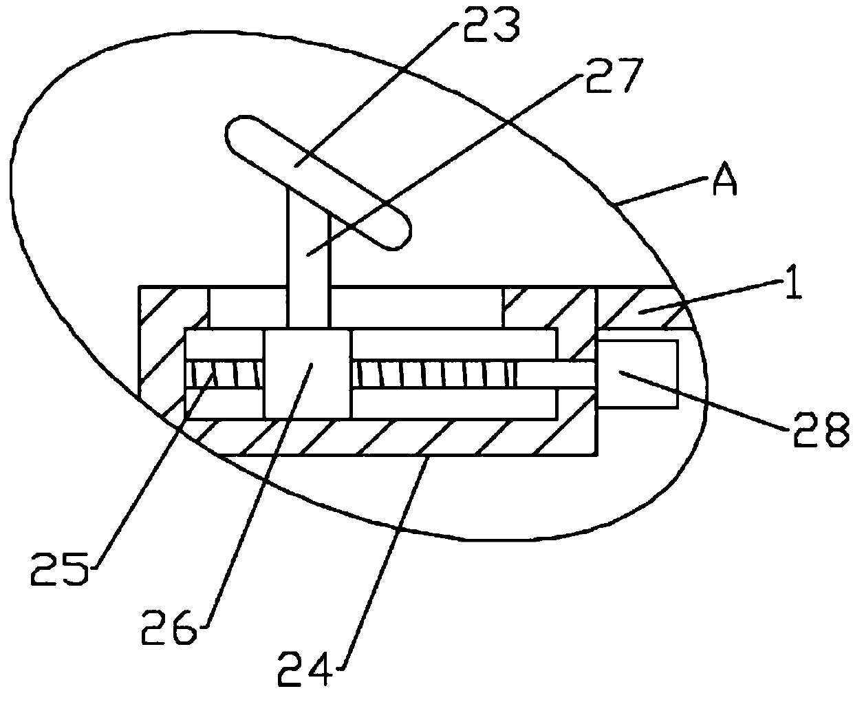 Gynecological diagnosis and treatment auxiliary device