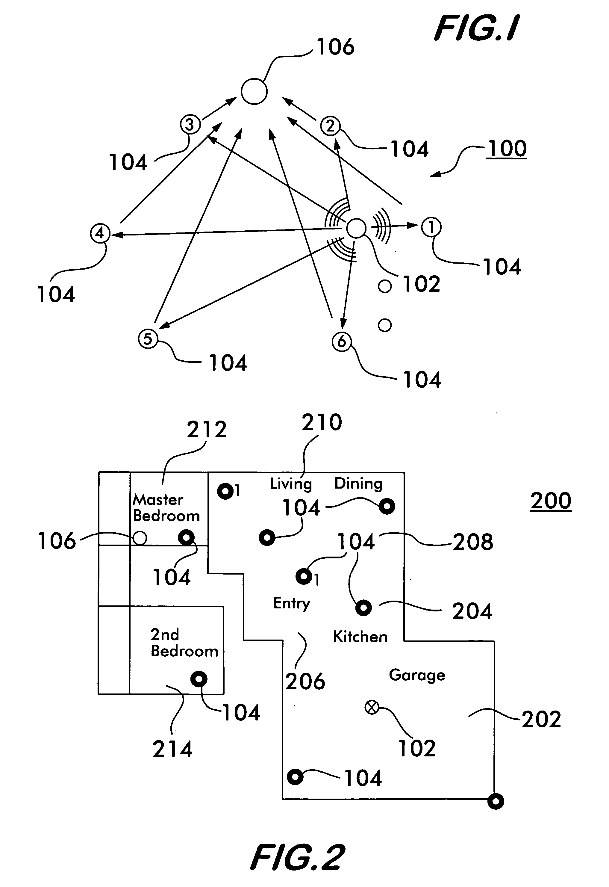 Method and apparatus for tracking persons