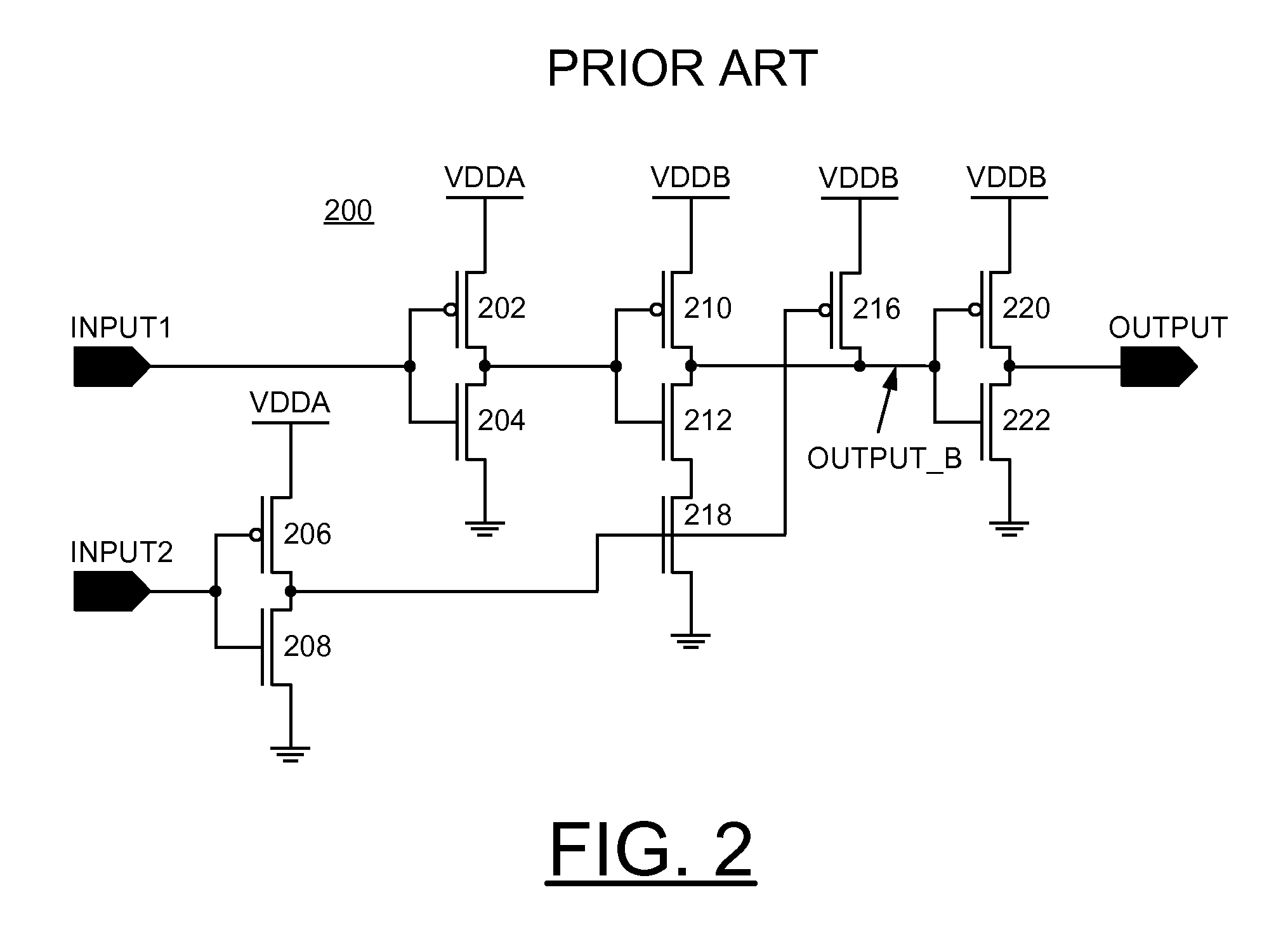 Implementing low power level shifter for high performance integrated circuits