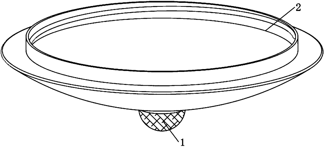 Indoor LED ceiling lamp device