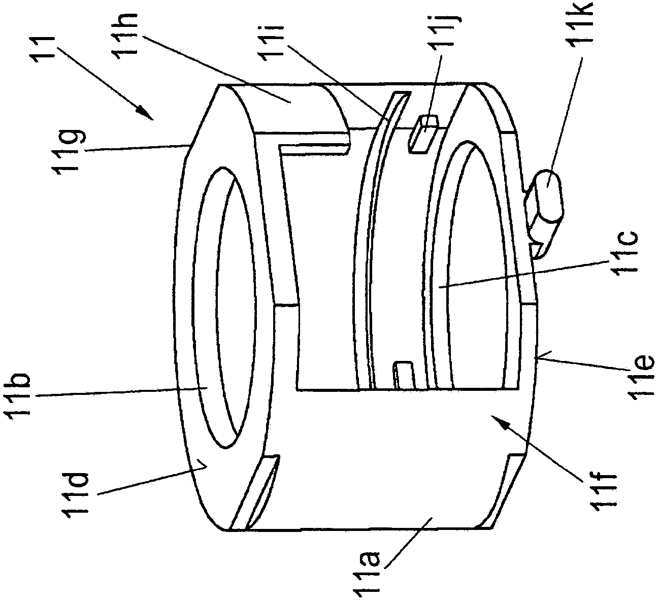 Wear adjustment device of a disc brake and corresponding disc brake