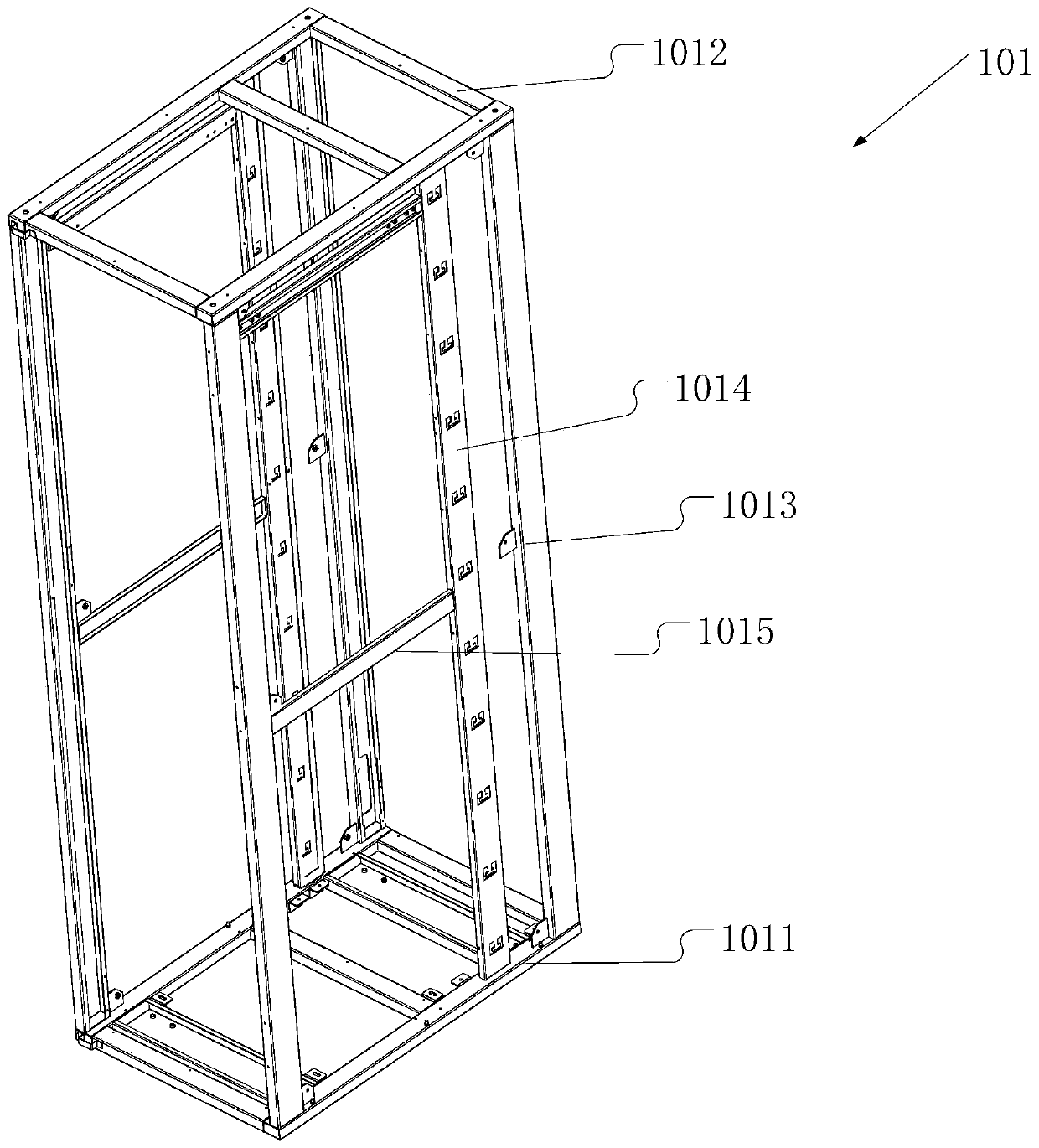 Liquid immersion cooling cabinet