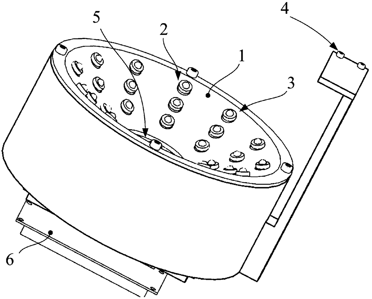 Fruit defect detection method based on image recognition and detection system