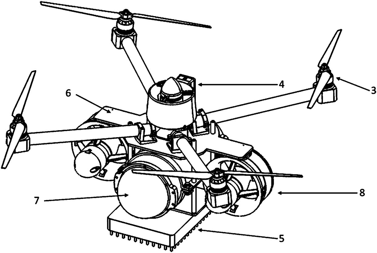 Mooring type sea and air amphibious aircraft system