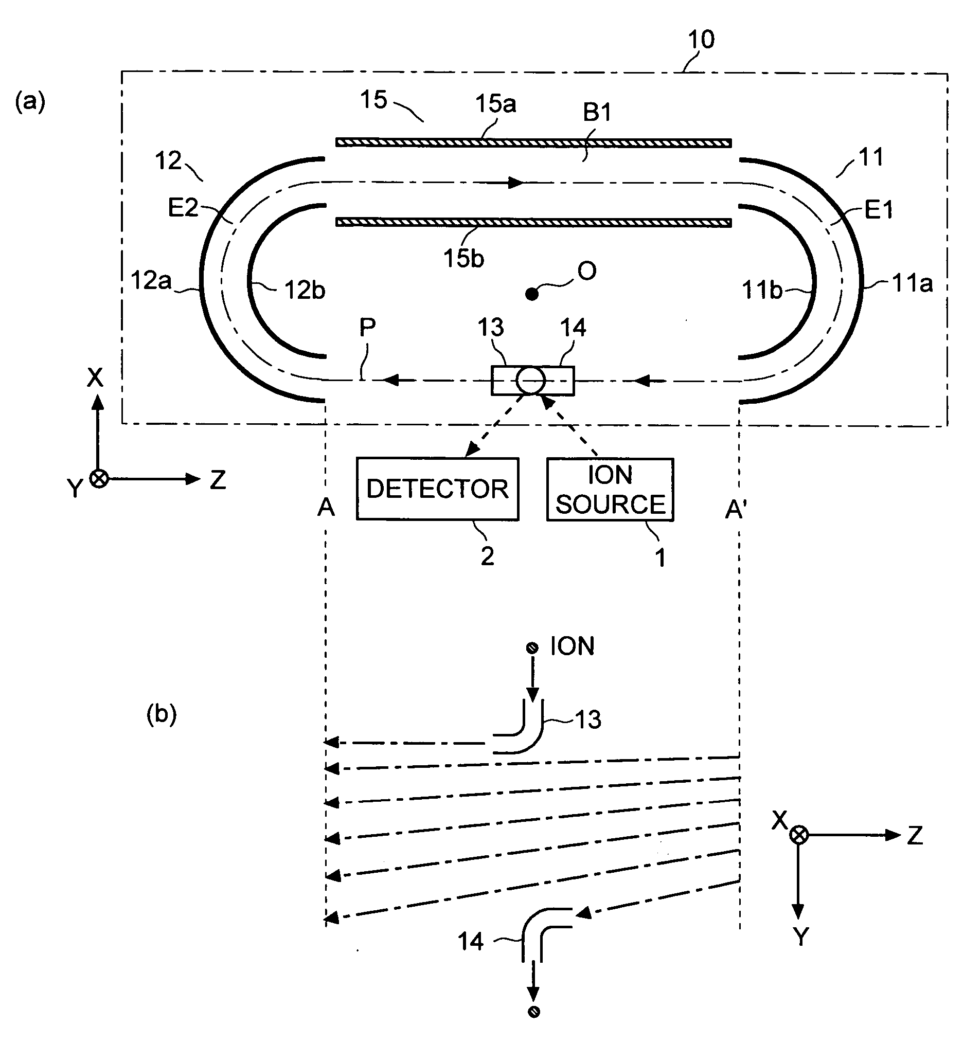 Time of flight mass spectrometer