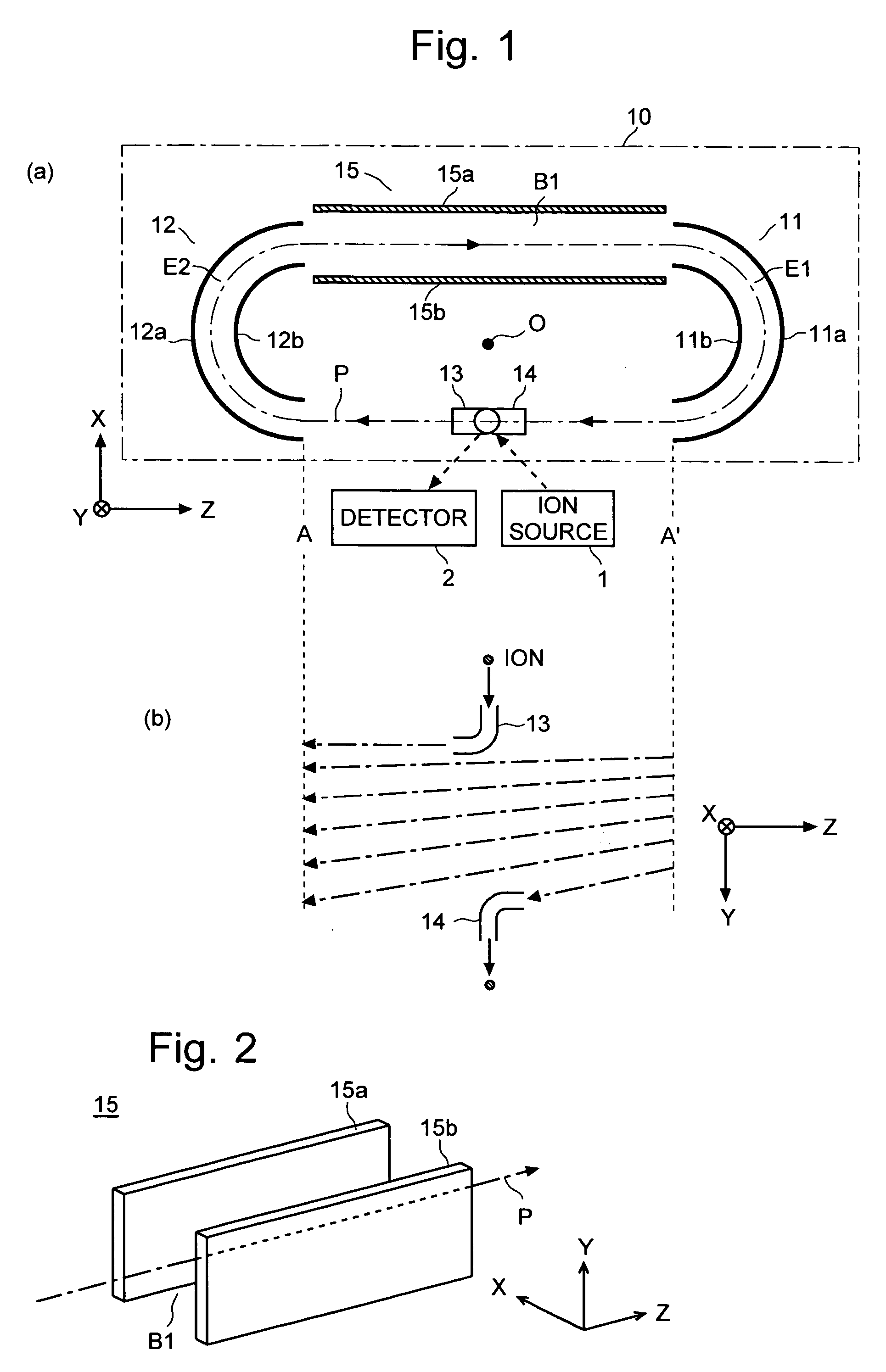 Time of flight mass spectrometer