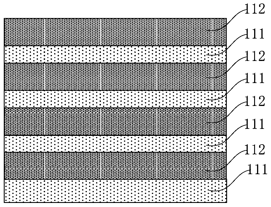 Laminated structure for three-dimensional memory, three-dimensional memory and preparation method thereof