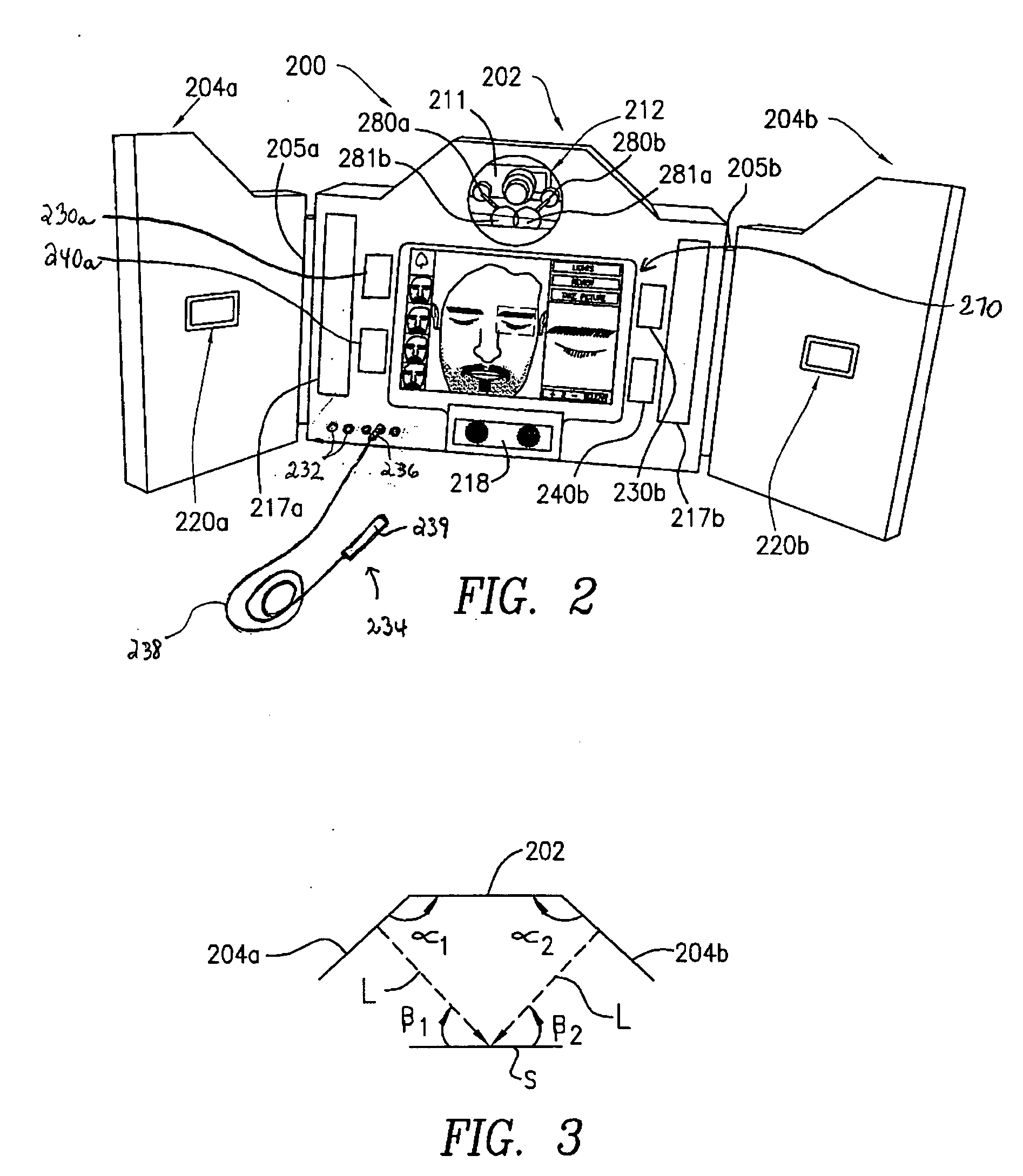 Skin Imaging system with probe