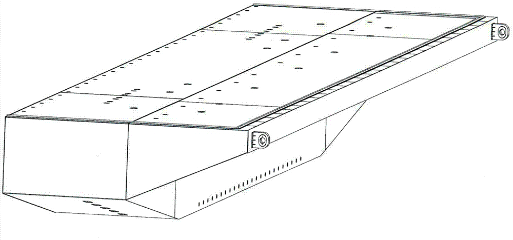 Flap gate floating method