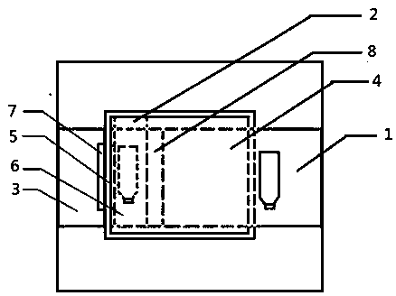 Drinking mineral water quality detection device