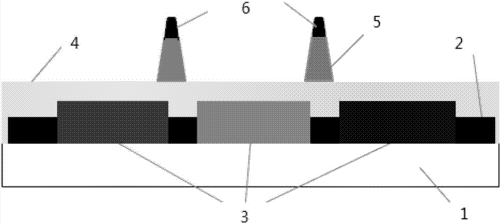 Colored film substrate and display device