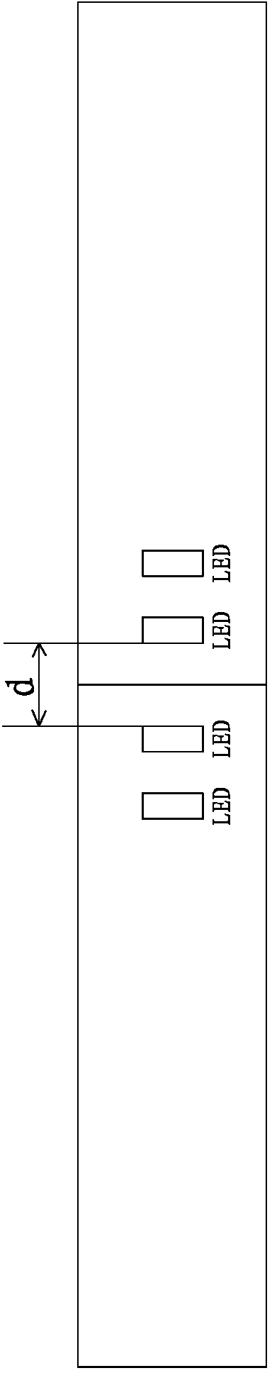 Improved structure for light emitting diode (LED) lamp tube