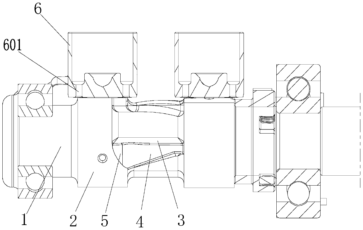 Active lubrication valve mechanism and engine