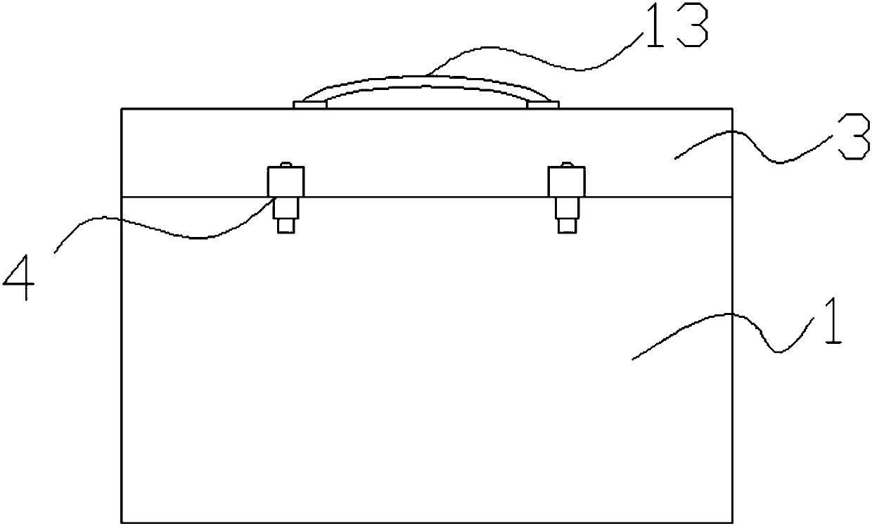 Cylindrical electronic coupling putting box