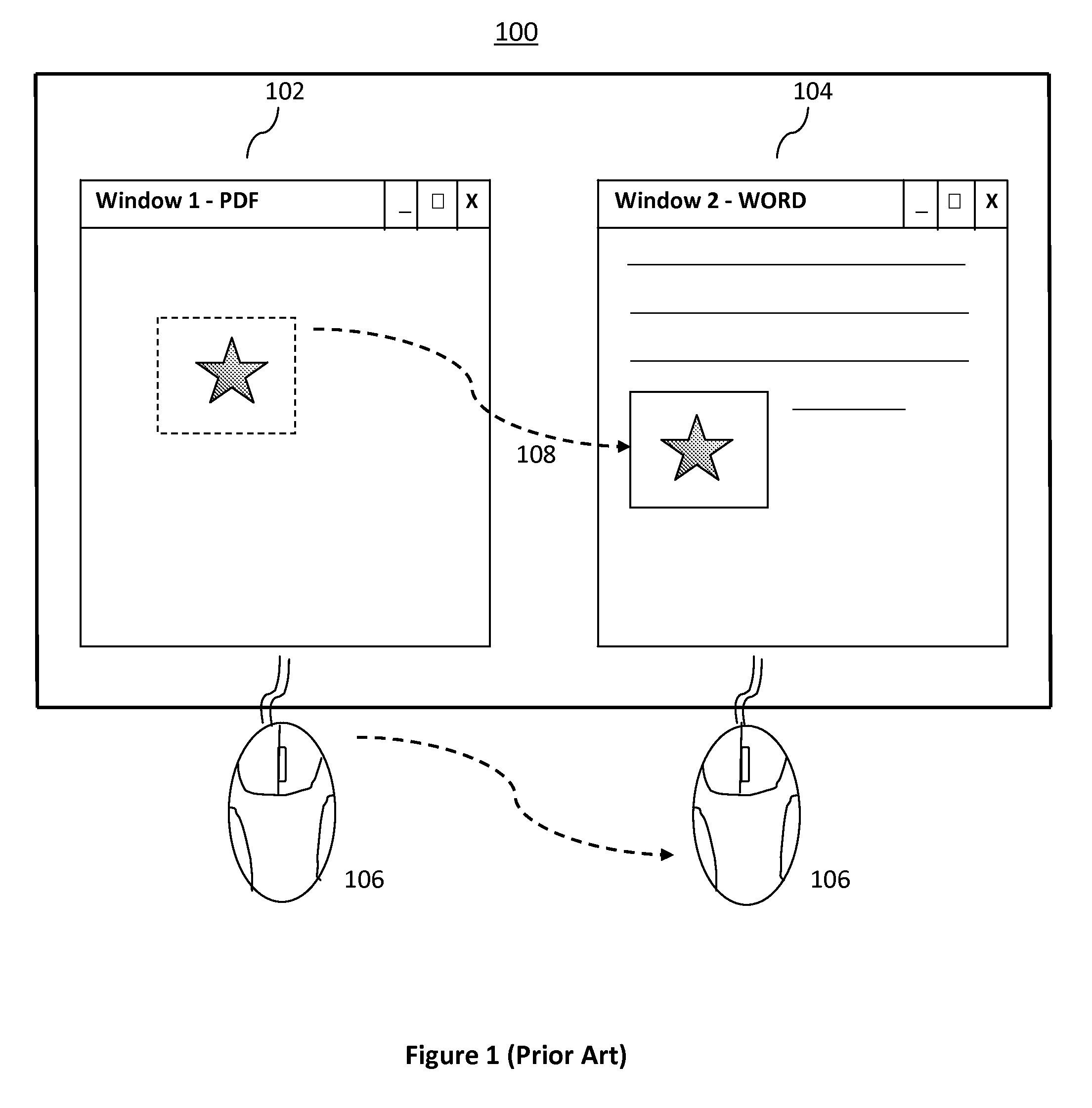 System and method for generating quotations from a reference document on a touch sensitive display device