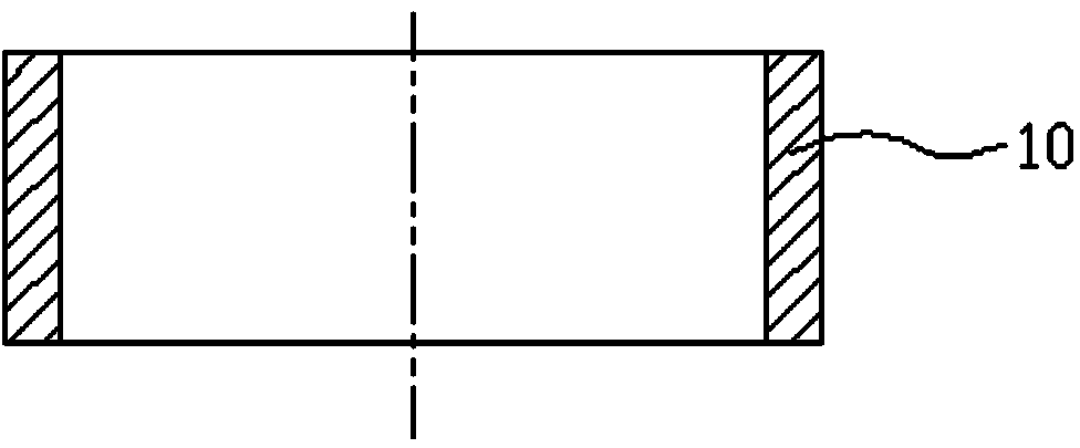 Thermal expansion forming method of rectangular aluminum alloy section ring piece