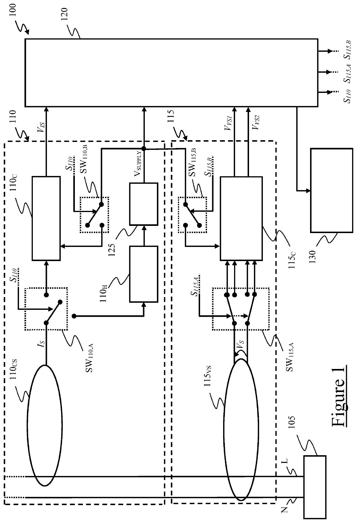 Meter apparatus for measuring parameters of electrical quantity