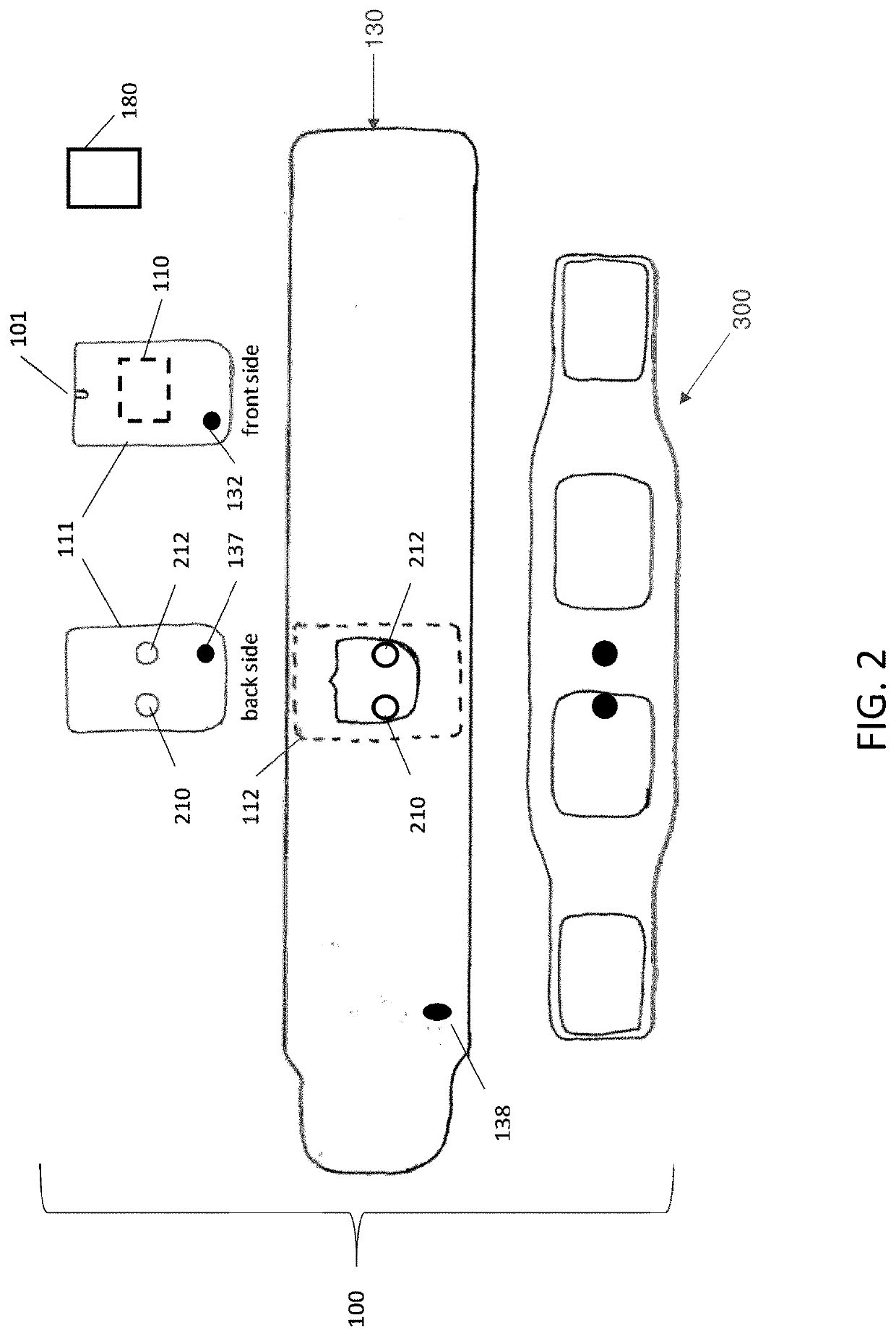 Apparatus and method for button-free control of a wearable transcutaneous electrical nerve stimulator using interactive gestures and other means